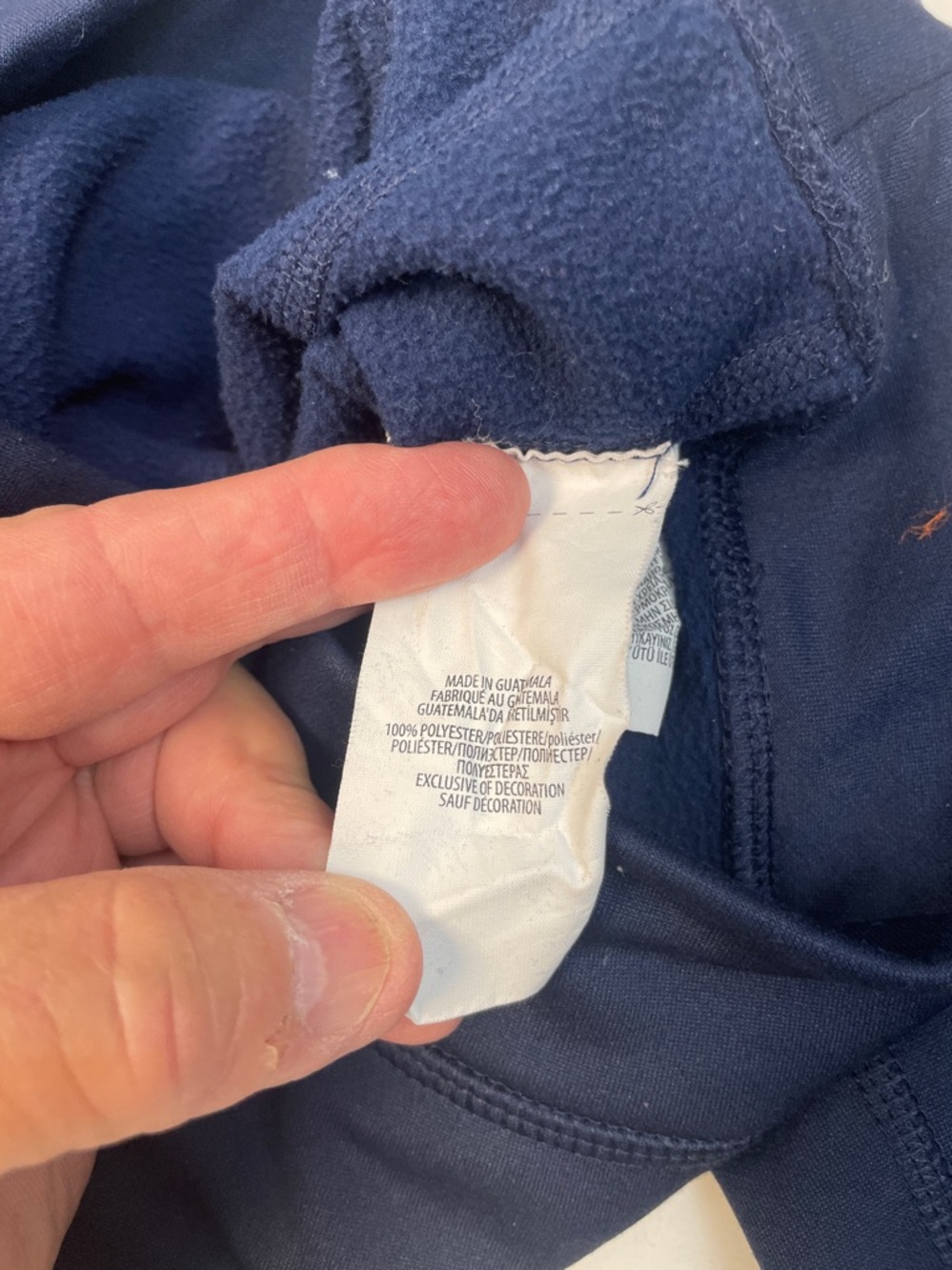 Polo by Ralph Lauren Navy & White Sport Logo Hoodie - Picture 5 of 7